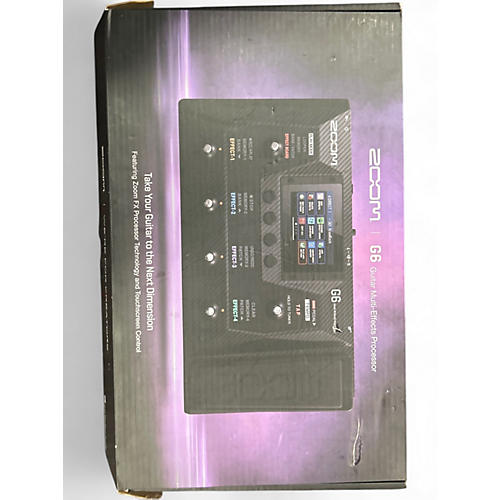 Used Zoom G6 Multi-Effects Effect Processor