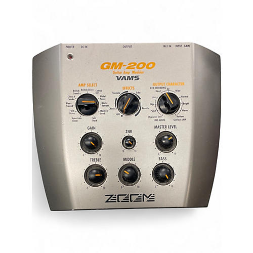 Used Zoom GM-200 Guitar Amp Modeler Effect Pedal Package