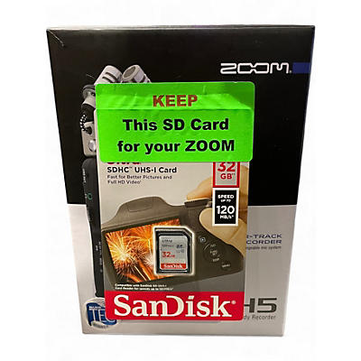 Used Zoom H5 Handy Recorder MultiTrack Recorder