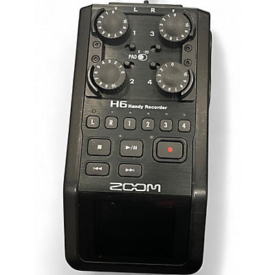 Used Zoom H6 MultiTrack Recorder