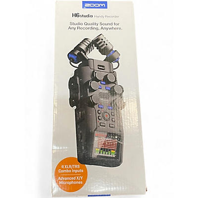 Used Zoom H6studio MultiTrack Recorder