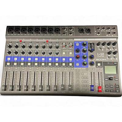 Used Zoom L12 LIVE TRAK Unpowered Mixer