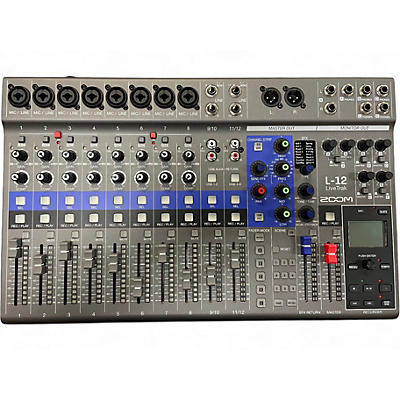 Used Zoom L12 LIVETRACK Unpowered Mixer