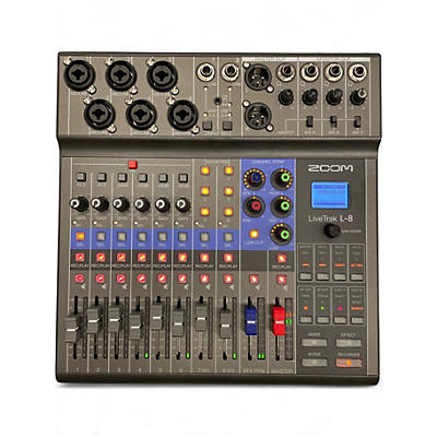 Used Zoom L8 Powered Mixer