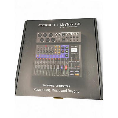 Used Zoom L8 Powered Mixer