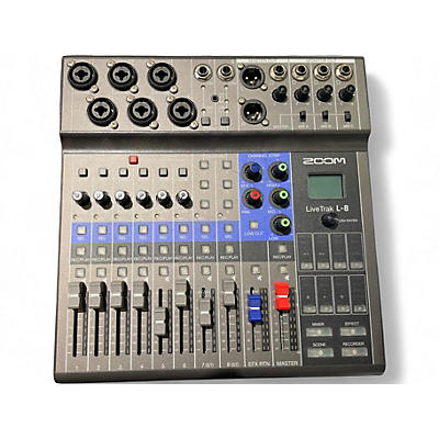 Used Zoom L8 Powered Mixer