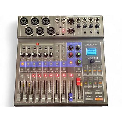 Used Zoom LIVETRAK L-8 Line Mixer