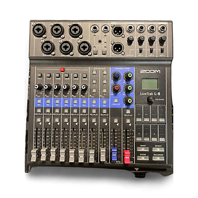 Used Zoom LIVETRAK L-8 Unpowered Mixer