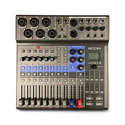 Used Zoom LIVETRAK L-8 Unpowered Mixer