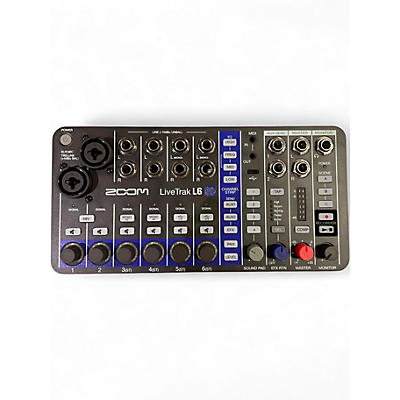 Used Zoom LIVETRAK L6 Powered Mixer