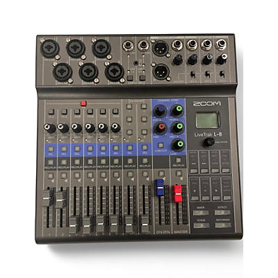 Used Zoom LIVETRAK L8 Powered Mixer