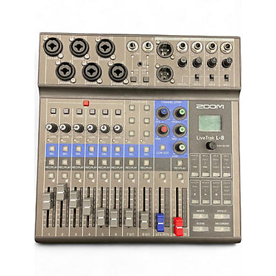 Zoom Used Zoom LIVETRAK L8 Unpowered Mixer