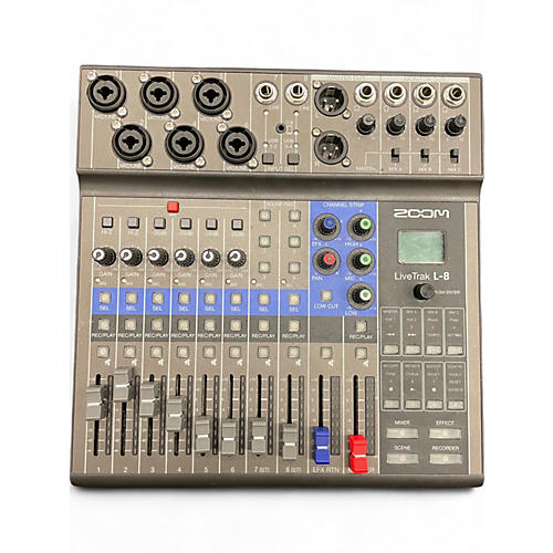 Zoom Used Zoom LIVETRAK L8 Unpowered Mixer