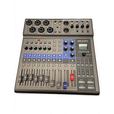 Used Zoom LIVETRAK L8 Unpowered Mixer