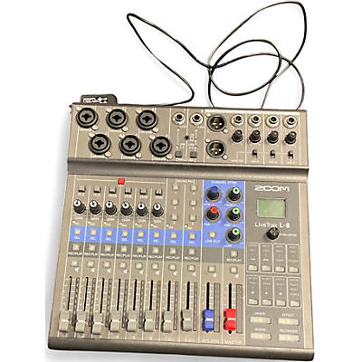 Used Zoom LIVETRAK L8 Unpowered Mixer