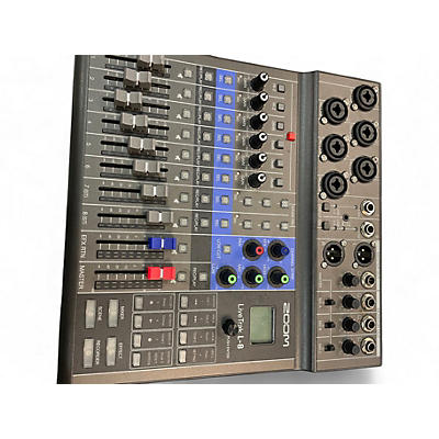 Used Zoom LIVETRAK L8 Unpowered Mixer