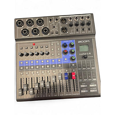 Used Zoom LIVETRAK L8 Unpowered Mixer