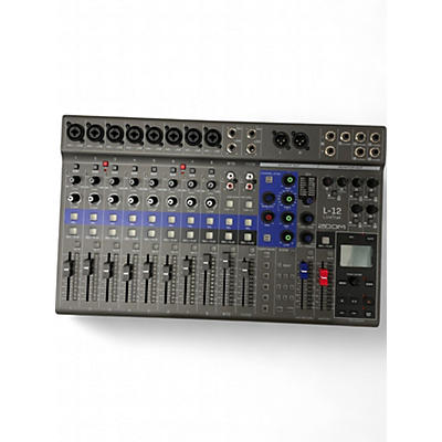 Used Zoom LIVETRAK l12 Powered Mixer