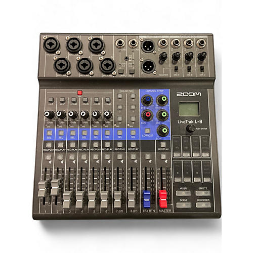 Zoom Used Zoom Live Trak L8 Unpowered Mixer