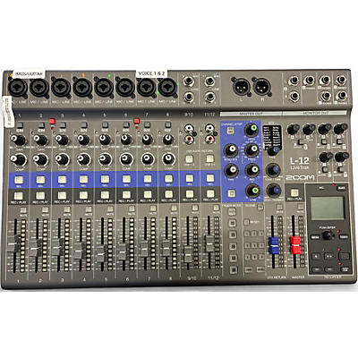 Used Zoom LiveTrak L-12 Digital Mixer