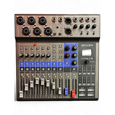 Used Zoom LiveTrak L-8 8 Channel Unpowered Mixer