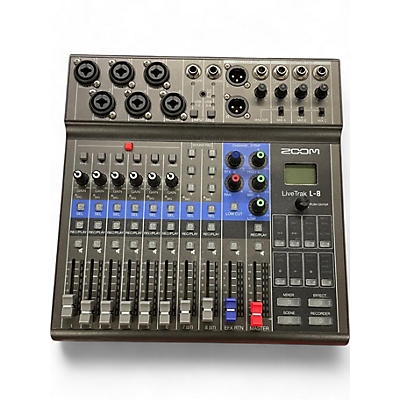 Used Zoom LiveTrak L-8 Digital Mixer