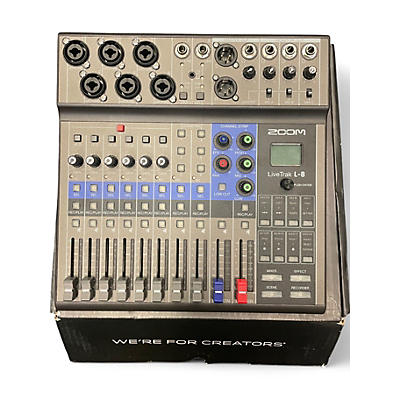 Used Zoom LiveTrak L-8 Digital Mixer