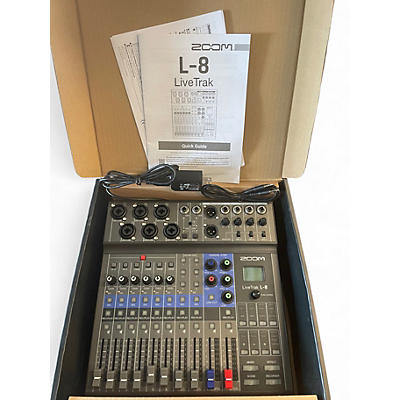 Used Zoom LiveTrak L-8 Digital Mixer