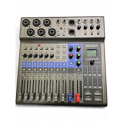 Used Zoom LiveTrak L-8 Digital Mixer