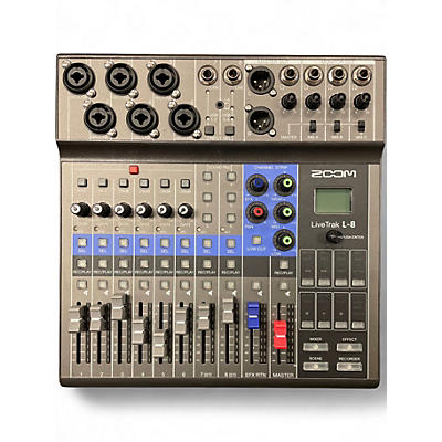 Used Zoom LiveTrak L-8 Digital Mixer