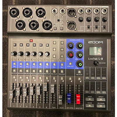 Zoom Used Zoom LiveTrak L-8 Powered Mixer