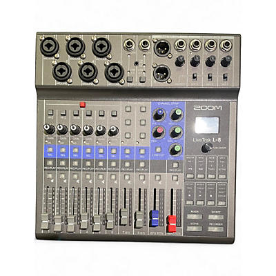 Used Zoom LiveTrak L-8 Powered Mixer