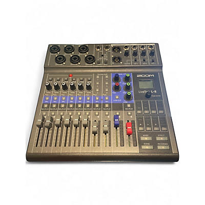 Used Zoom LiveTrak L-8 Powered Mixer