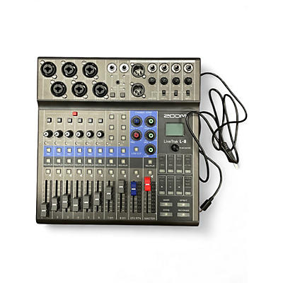 Used Zoom LiveTrak L-8 Powered Mixer