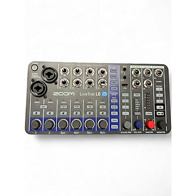 Used Zoom LiveTrak L6 Digital Mixer