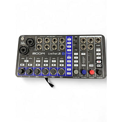 Used Zoom LiveTrak L6 Digital Mixer