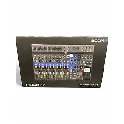 Used Zoom Livetrak L-12 Digital Mixer