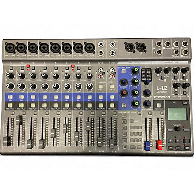Used Zoom Livetrak L-12 Unpowered Mixer