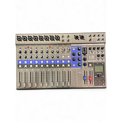 Used Zoom Livetrak L-12 Unpowered Mixer