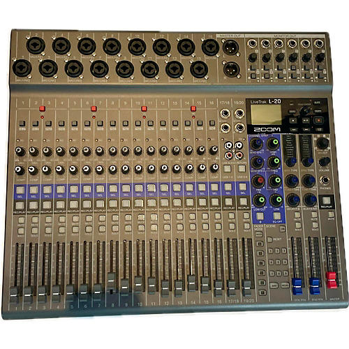 Zoom Used Zoom Livetrak L-20 MultiTrack Recorder