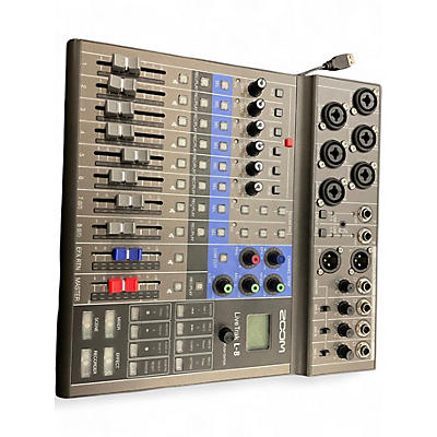 Used Zoom Livetrak L-8 Unpowered Mixer