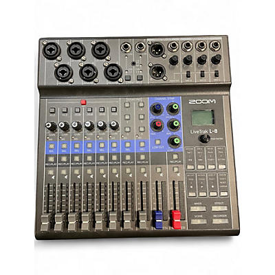 Used Zoom Livetrak L8 Sound Package