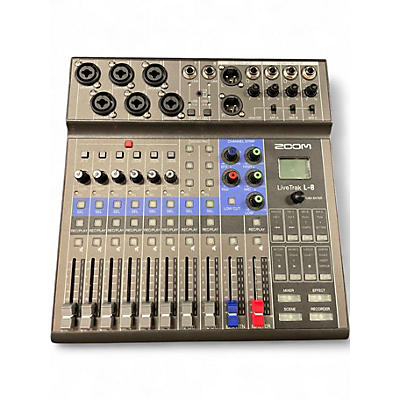 Used Zoom Livetrak L8 Unpowered Mixer