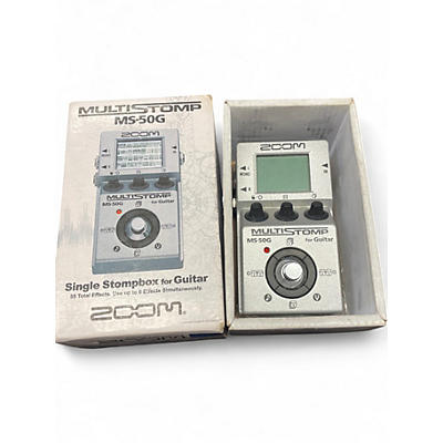 Used Zoom MS-50G Multi-Stomp Effect Processor