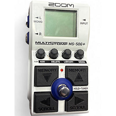 Used Zoom MS-50G+ Multistomp Effect Processor