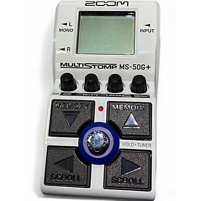 Used Zoom MS-50G+ Multistomp Effect Processor