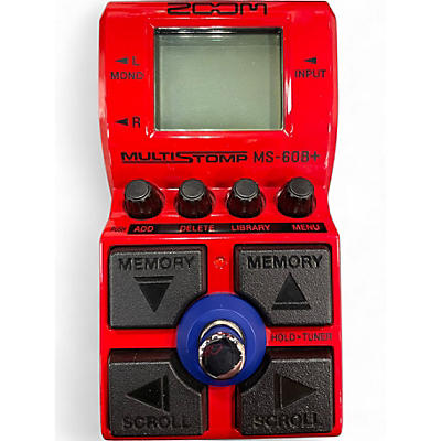 Used Zoom MS 60B+ Bass Effect Pedal