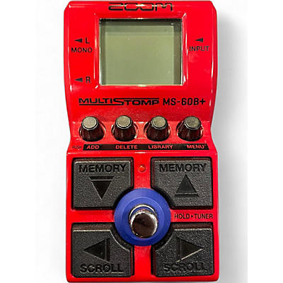 Used Zoom MS-60B+ Effect Processor
