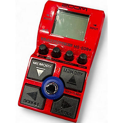 Used Zoom MS-60B+ Multistomp Effect Processor