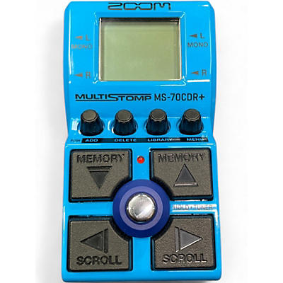 Used Zoom MS-70CDR Effect Pedal